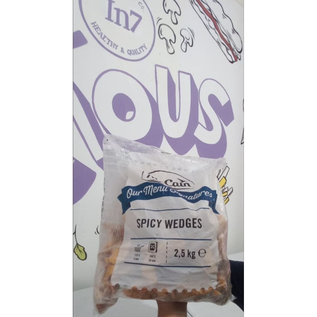 

Spicy Wedges McCain 2.5kg