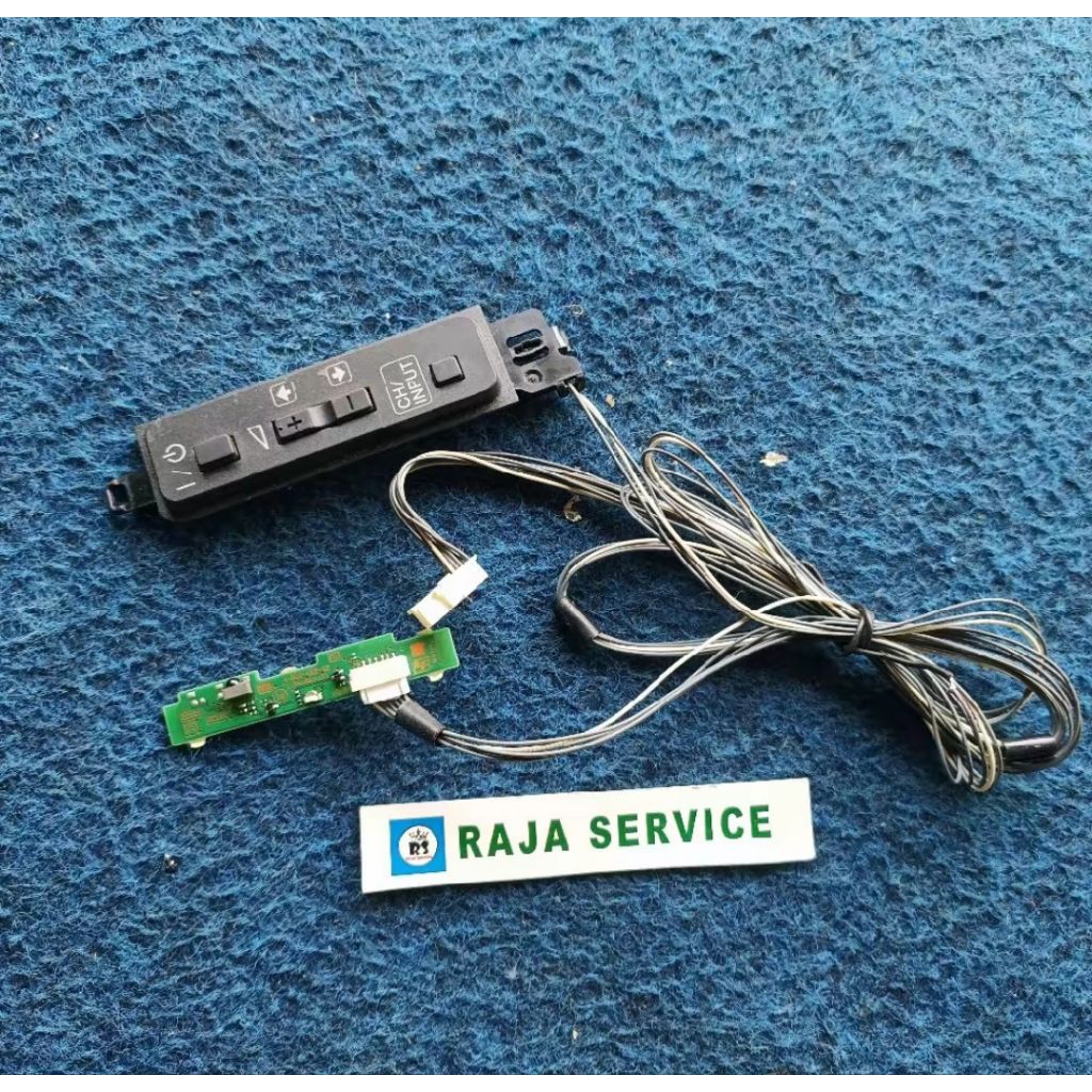 ir remote tv sony KDL-48R550C sensor remot tombol manual