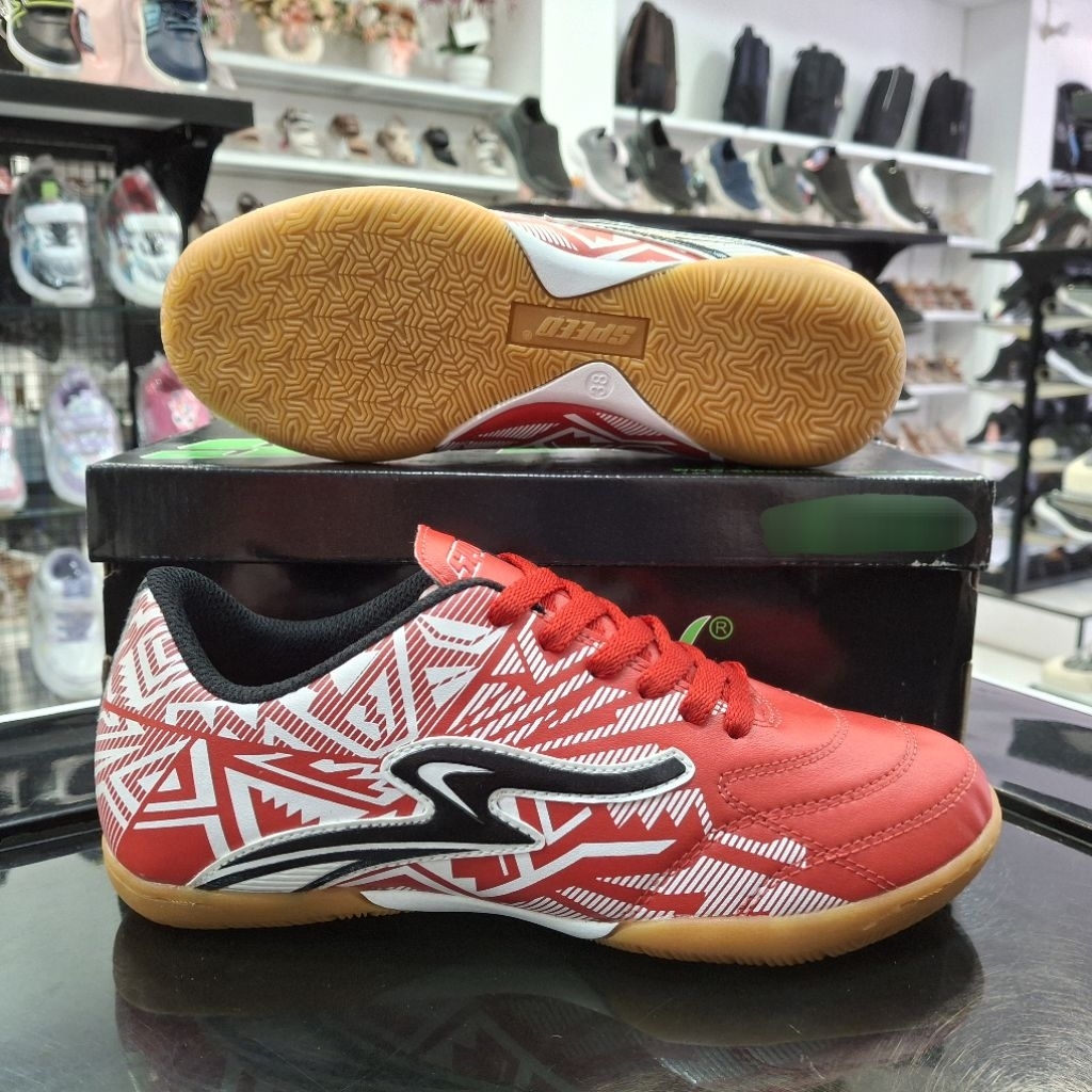 SPEED Sepatu Futsal | Futsal Mbappe | Merah