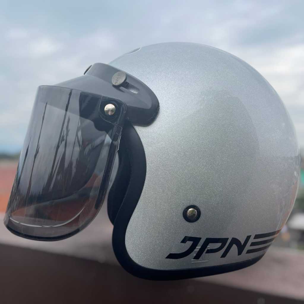 Helm JPN Original Paket Kaca Datar Cembung