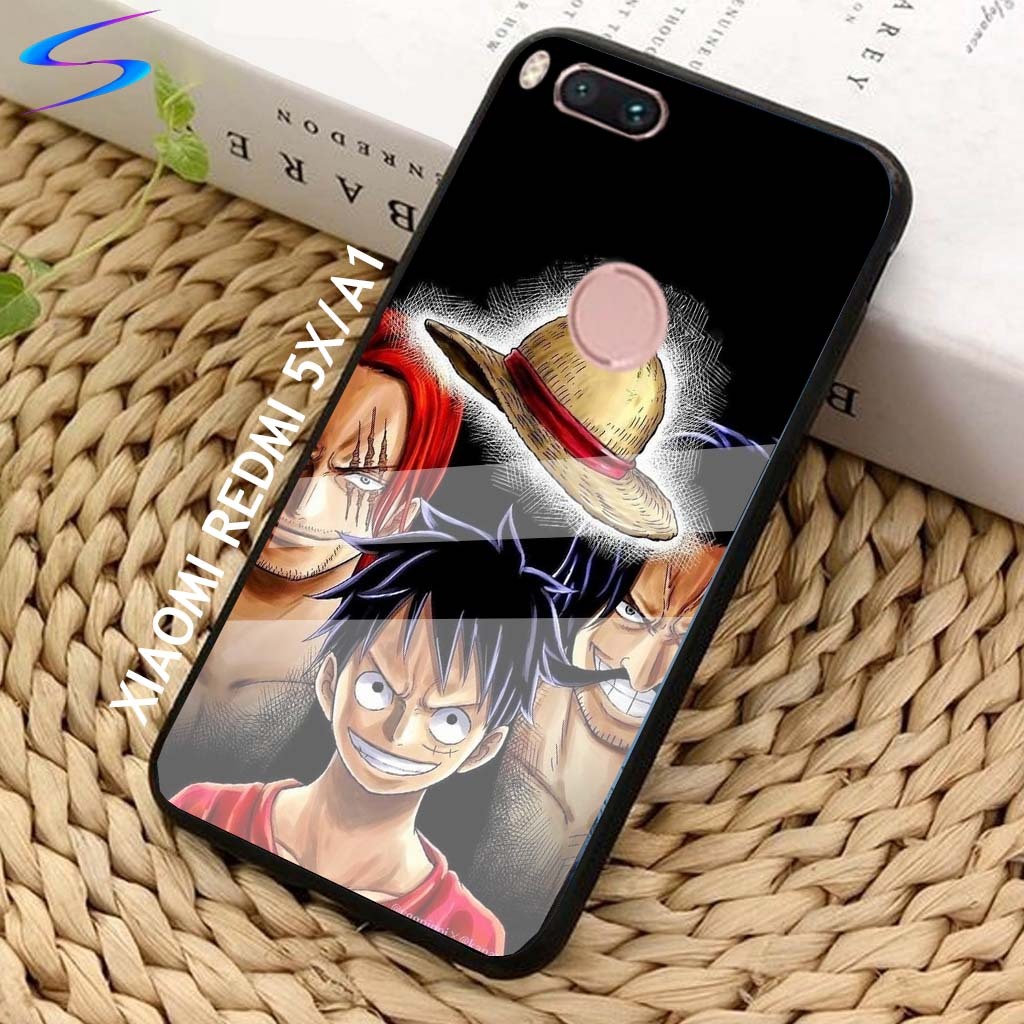 CASE Xiaomi Redmi 5X/MIA1 Terbaru (Anime OnePiece) - Case Hp - Sheishore- Casing Hp - Softcase Case 