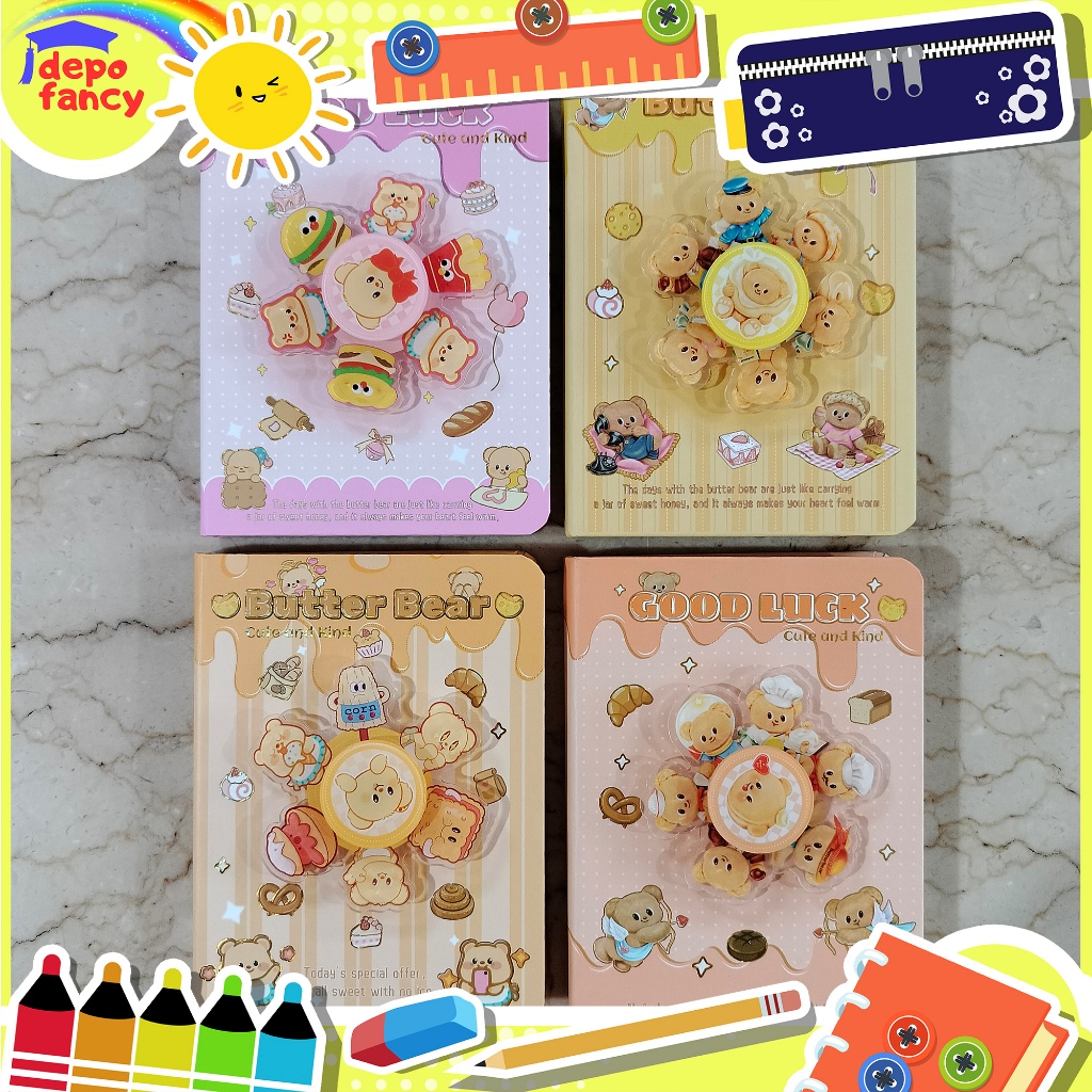 

Memo + SPINNER ZMZZL64-1374 (11 x 14,5 x 5 cm) / Diary / Buku / Jurnal / Note