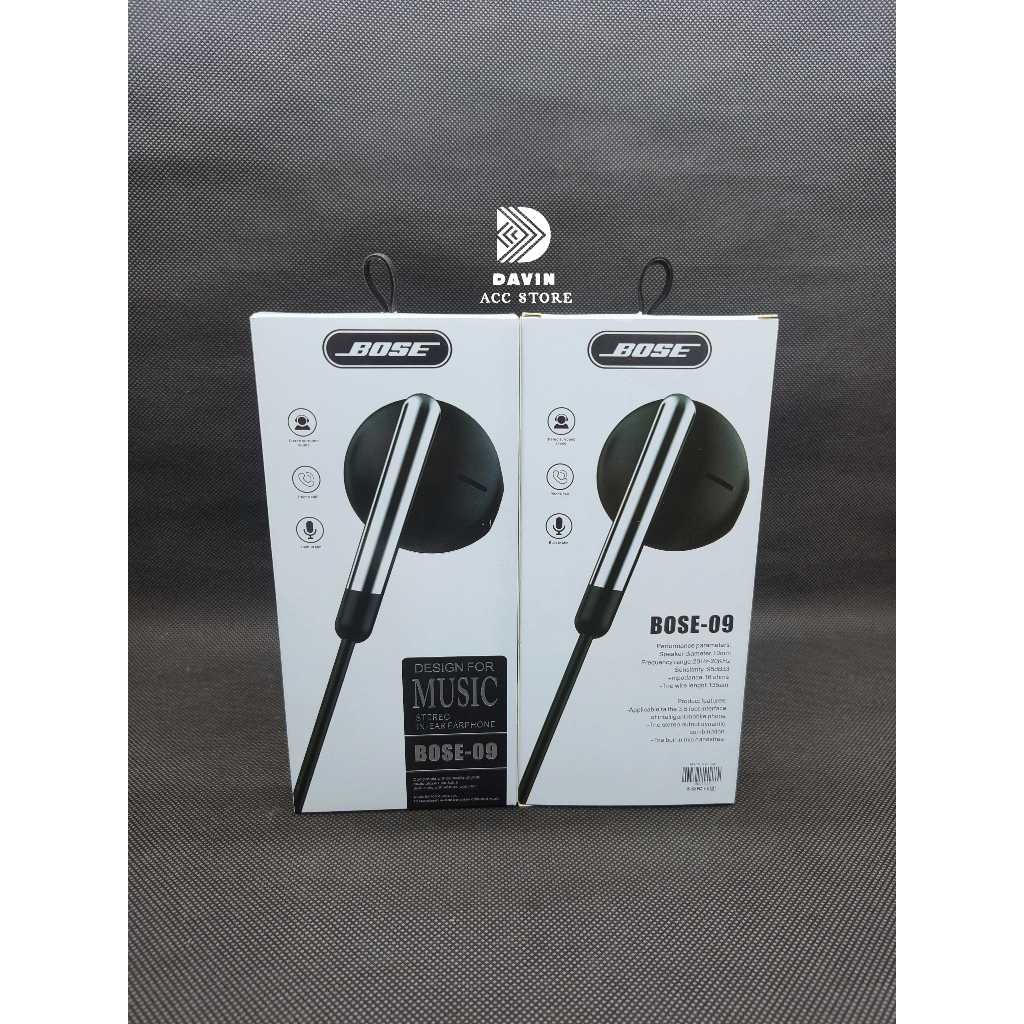 HEADSET / HANDSFREE BOSE-09 SUPER BASS