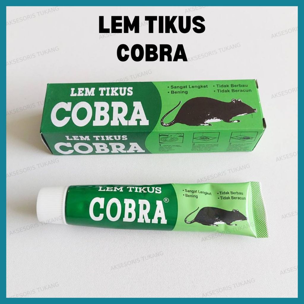 Lem Tikus Cobra / Lem Tikus Tube Odol Perekat Lem Tikus Lengket