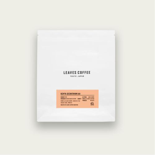 

[READY] Kenya Gichathaini AA Leaves Coffee Roasters Japan (beans) 100gr