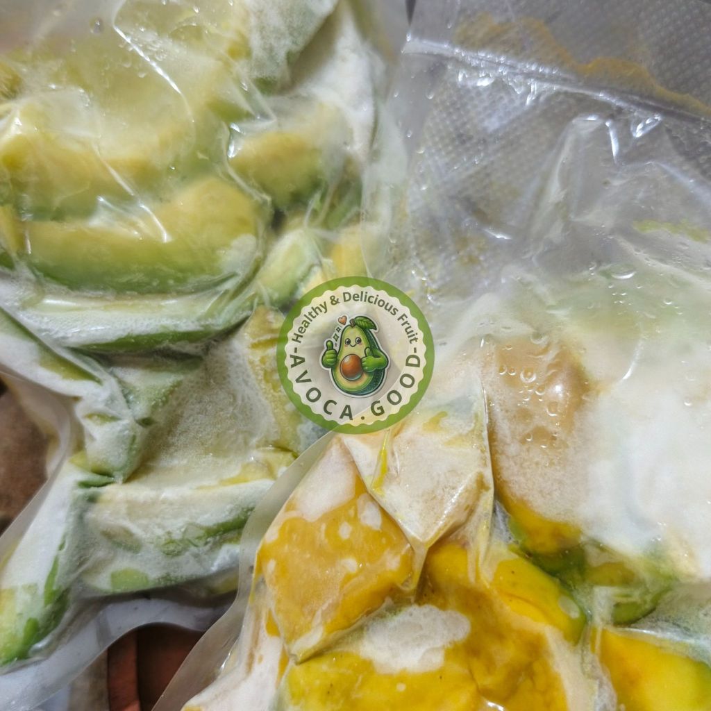 

Avocagood Alpukat Mentega Kupas Frozen Beku 500 gram per pcs