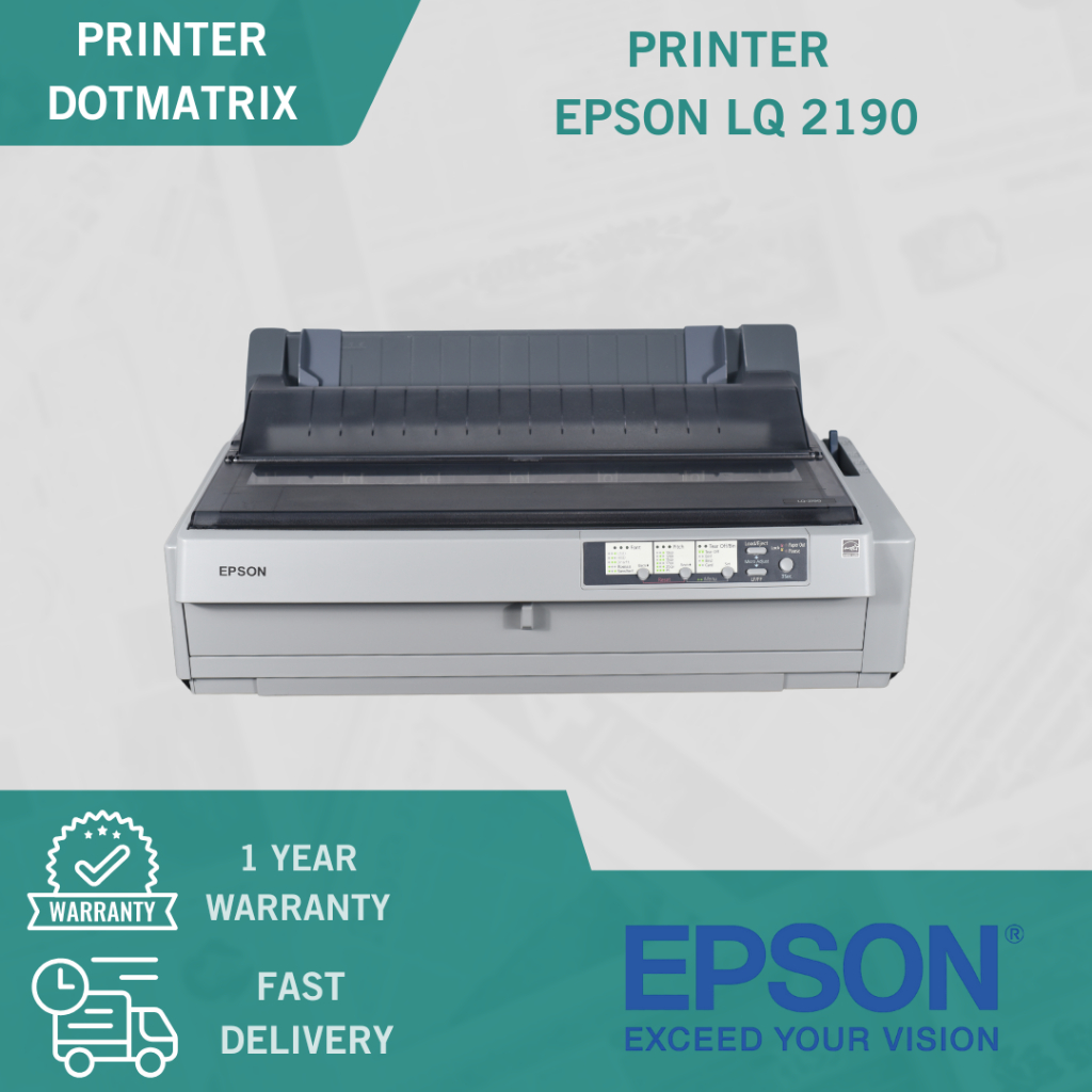 Epson LQ 2190 Dot matrix// EPSON LQ 2190//PRINTER DOTMATRIX