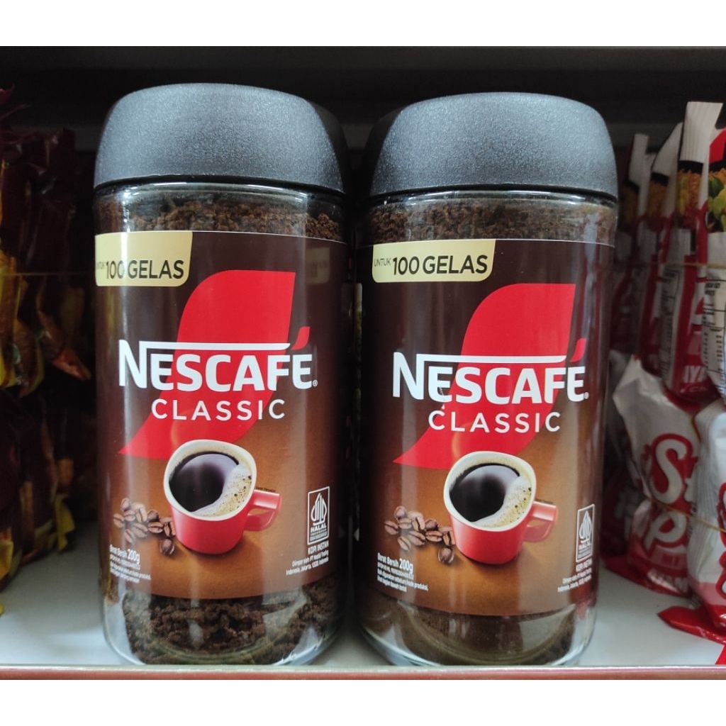 

Nescafe Classic Jar 200gr & 100gr / Kopi Instan dalam Kemasan Jar
