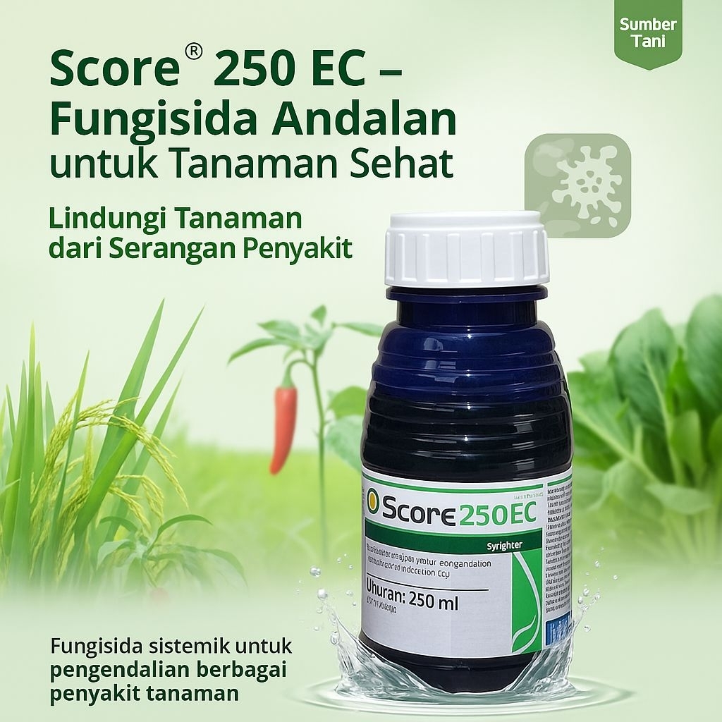 SCORE 250 EC 250 ML OBAT JAMUR TANAMAN PADI