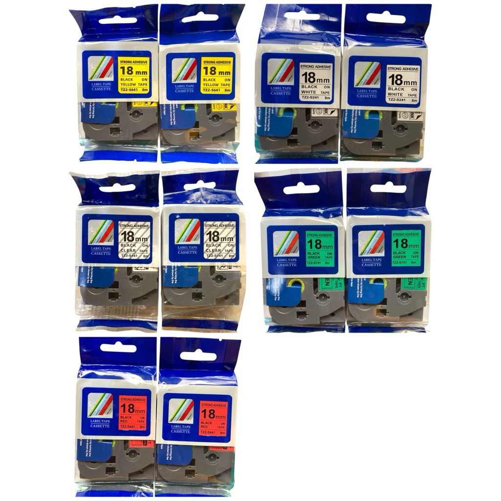 

Label Tape TZE 641 TZ641 compatible Brother 18mm