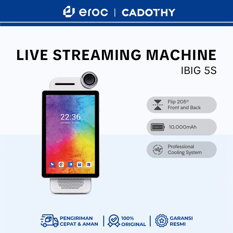 Cadothy iBig 5S All-In-One Smart Desktop Live Streaming Device Bundling with Console Pad