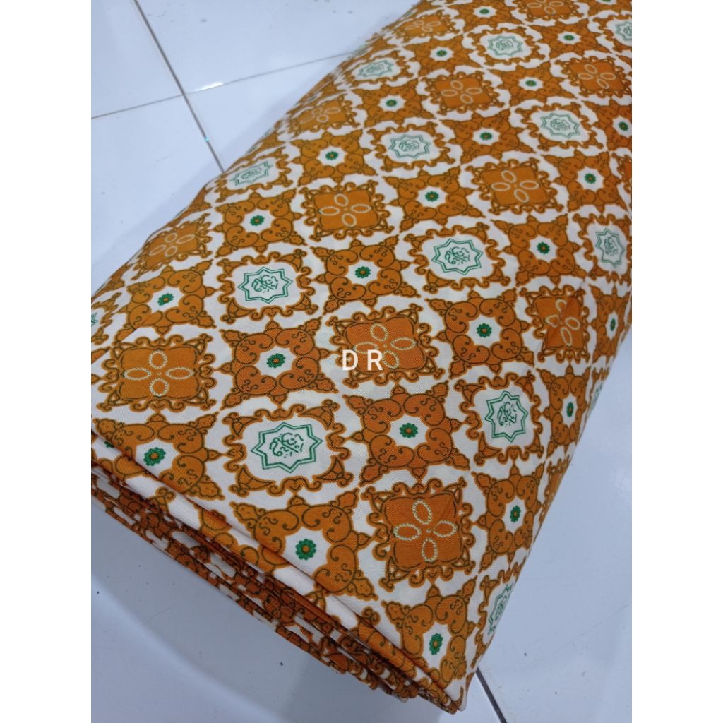 BAHAN KAIN BATIK SERAGAM QIROATI TPQ MOTIF TERBARU METERAN