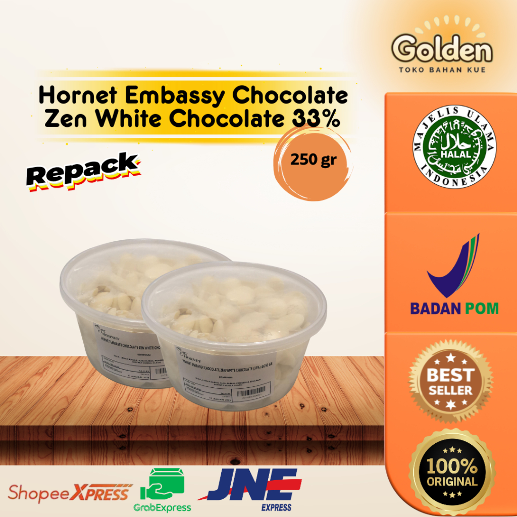 

Hornet Embassy Chocolate Zen White Chocolate 33% 250 gr