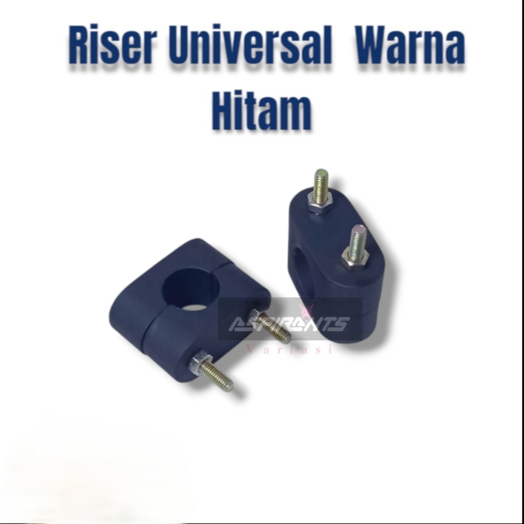 Riser Stang Universal Warna Hitam | Riser Stang Pangkon Warna Hitam Universal