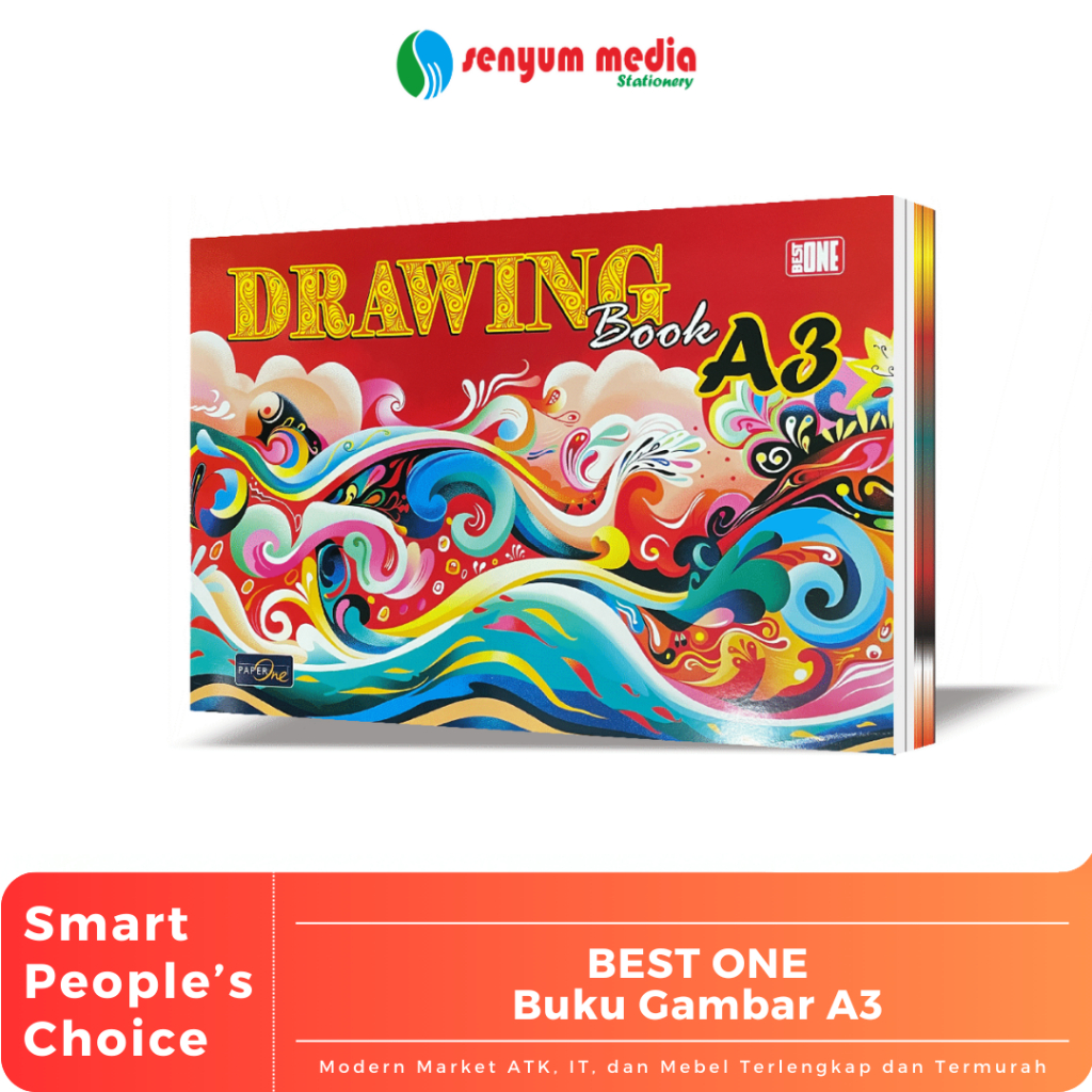 

BEST ONE - Buku Gambar Ukuran A3 Cover Random (1 Pack Isi 10 Buku) (S:PAK)