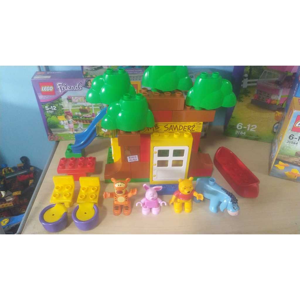 LEGO DUPLO 5947 WINNIE POOH HOUSE BEKAS
