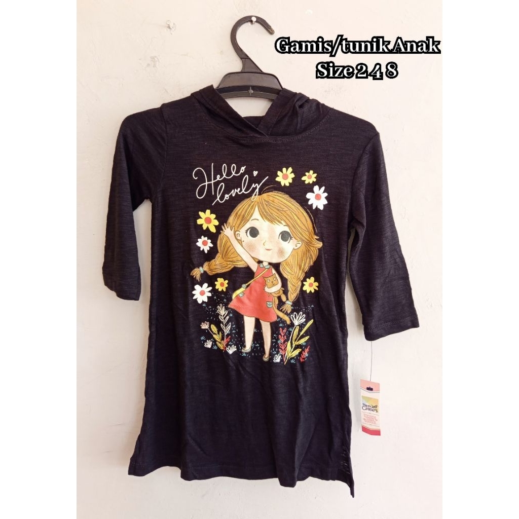 Gamis Tunik Anak Perempuan