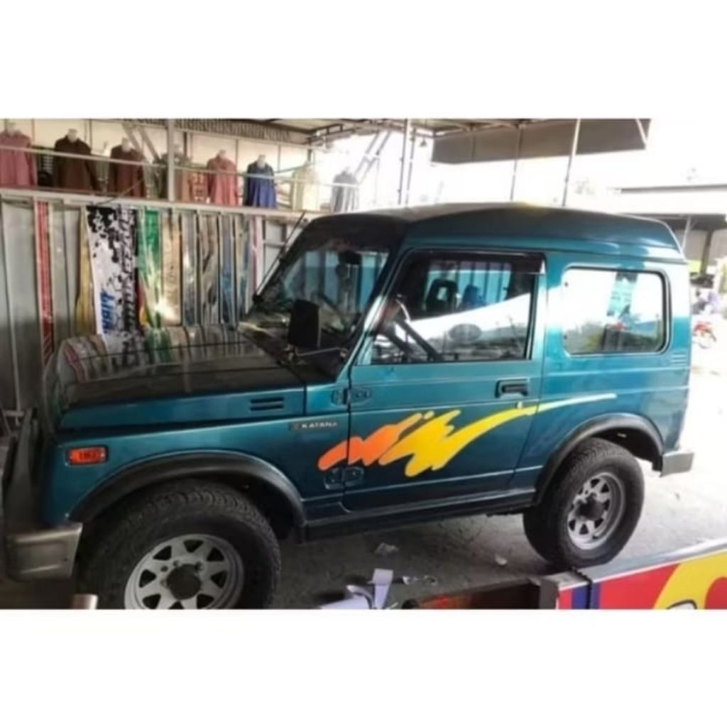 Striping sticker suzuki katana freeland tahun 94