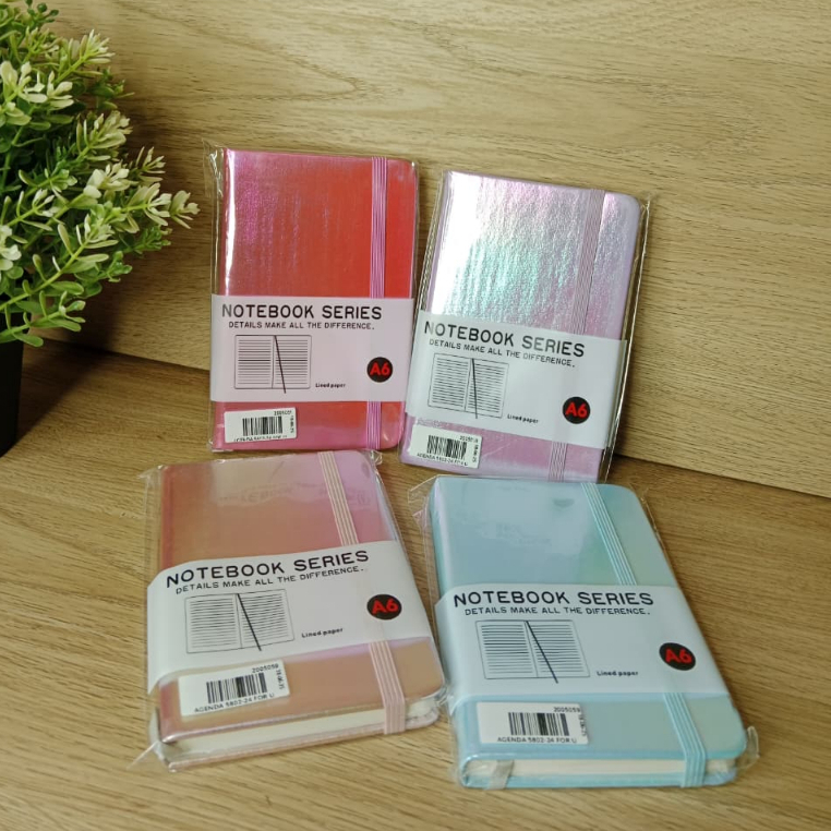 

NOTEBOOK SERIES A6 GLOSSY BUKU CATATAN AESTHETIC AGENDA 5802-24 FOR U [2005059]