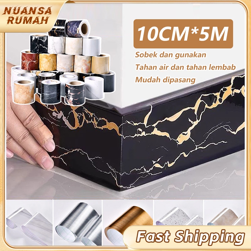 Wallpaper Sticker Border List Tembok Sticker Keramik Border Strip Stiker Dekorasi Lantai Keramik Bin