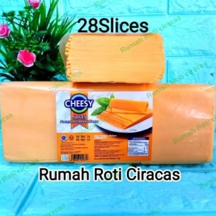 

BURGER CHEESE SLICE CHEDDAR CHEESY BURGER SLICE KEJU TIPIS REPACK 1/3