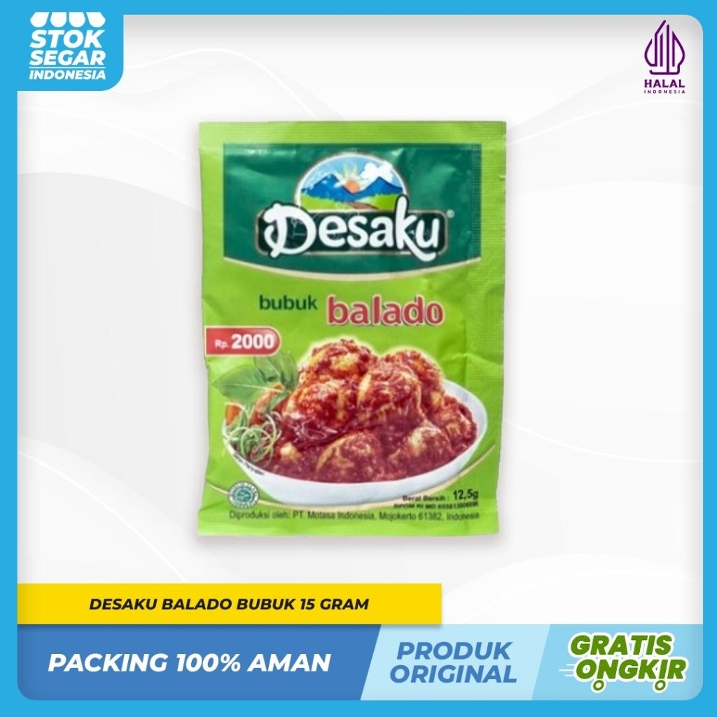 

Desaku Balado Bubuk 15 Gram