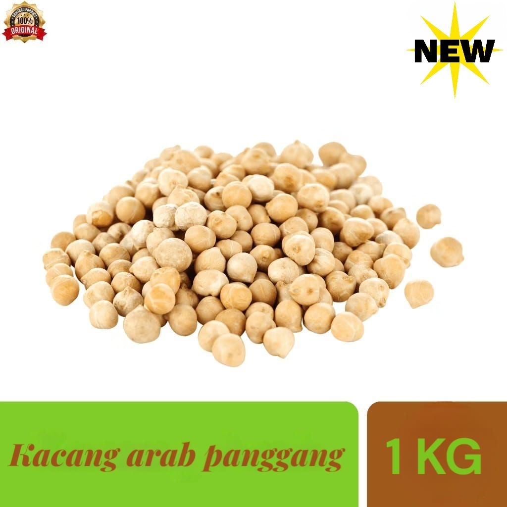 

ROASTED GRAM KACANG ARAB PANGGANG AL SHIVAAY EXPORT QUALITY 1 KG