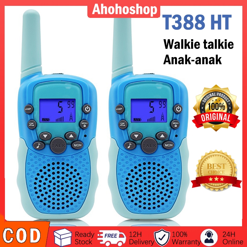 MARIFOOEM - HT HANDY TALKY WALKIE TALKIE MAINAN ANAK 12H - 2 PCS JARAK 1-3 KM