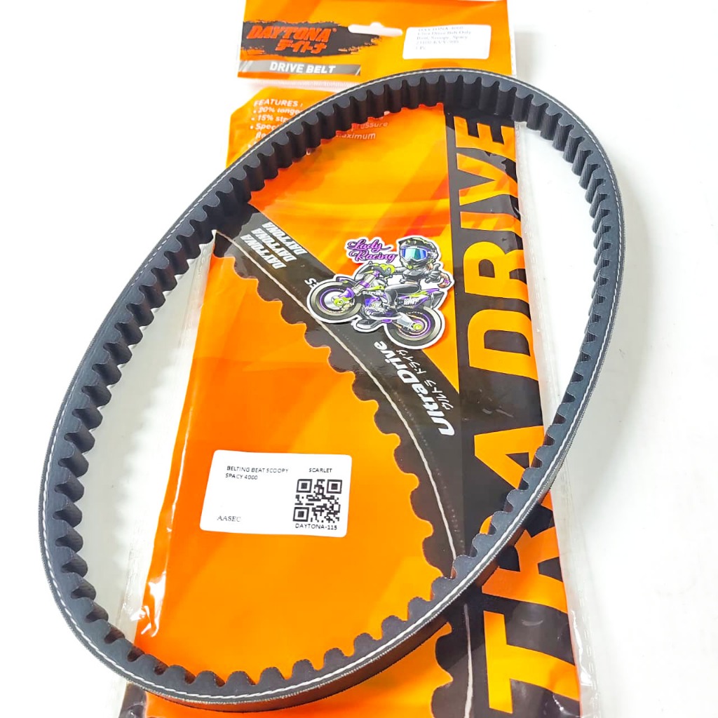BELTING VBELT DAYTONA BEAT SCOOPY KARBU KVY 4000