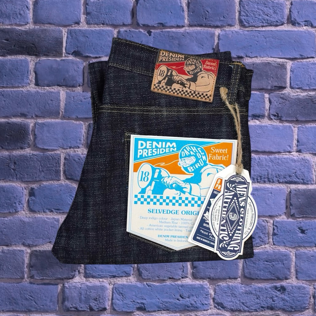 RESOLUTE 17 OZ SELVEDGE - HAMPERS LEBARAN