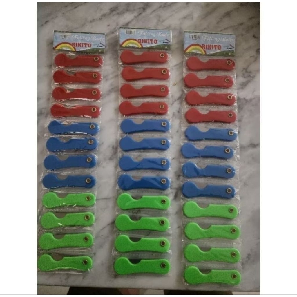 

Pisau Lipat Rentengan Isi 12pcs Serbaguna Praktis