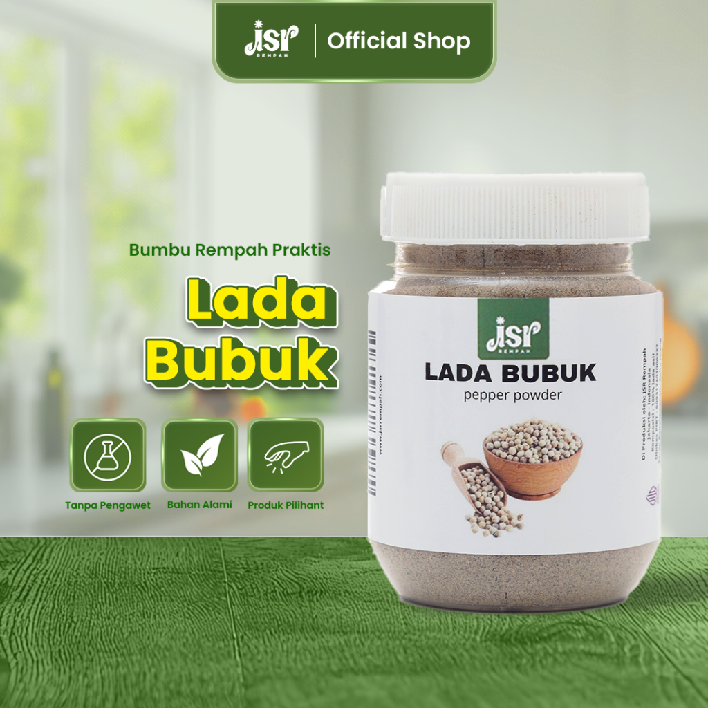 

Jsr Rempah Lada Putih Bubuk 100 Gram