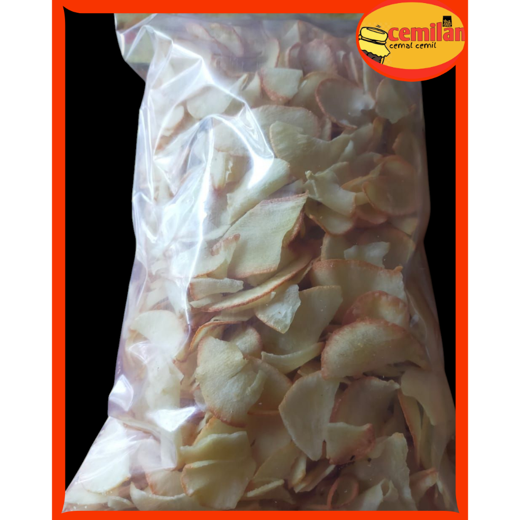 

Keripik singkong keriting asin