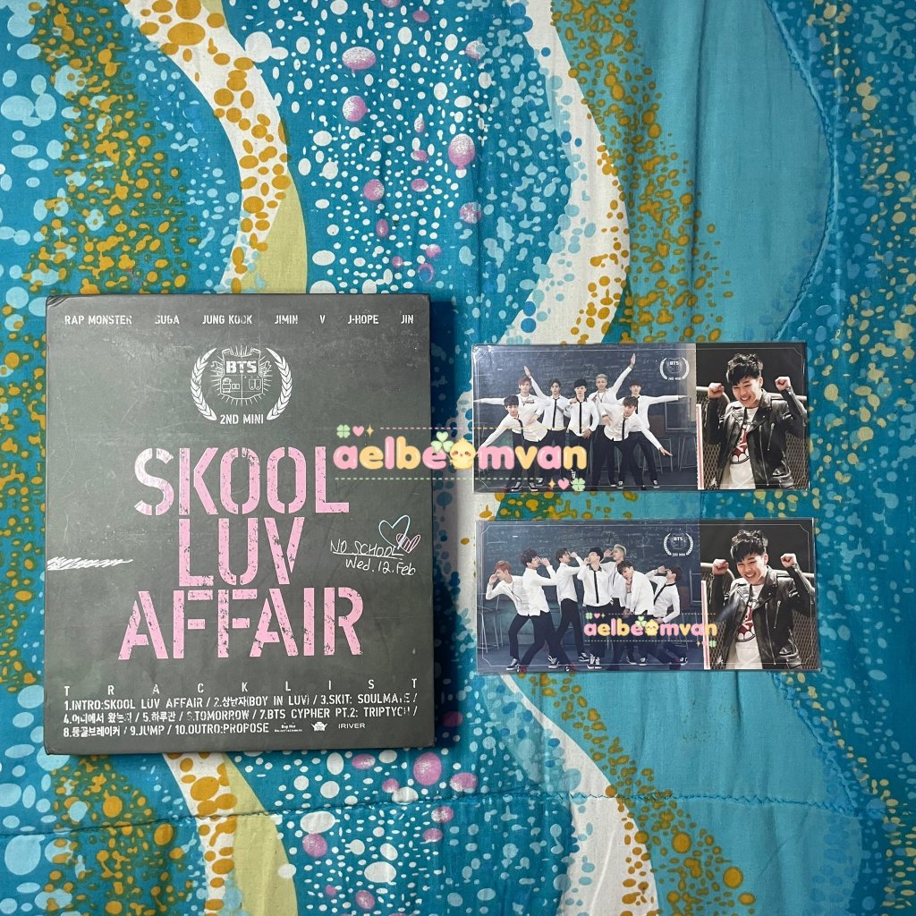 READY STOCK BTS 2nd Mini Album[Skool Luv Affair] SLA jimin