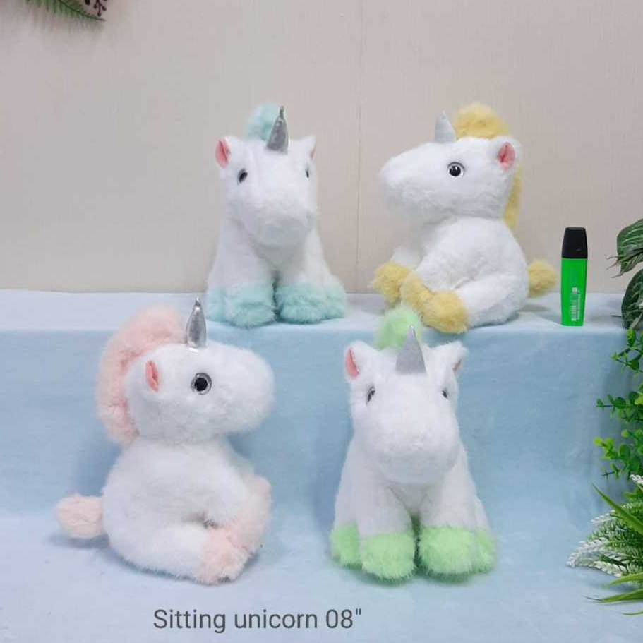 Boneka Unicorn 20cm kado anak hadiah kekasih ultah