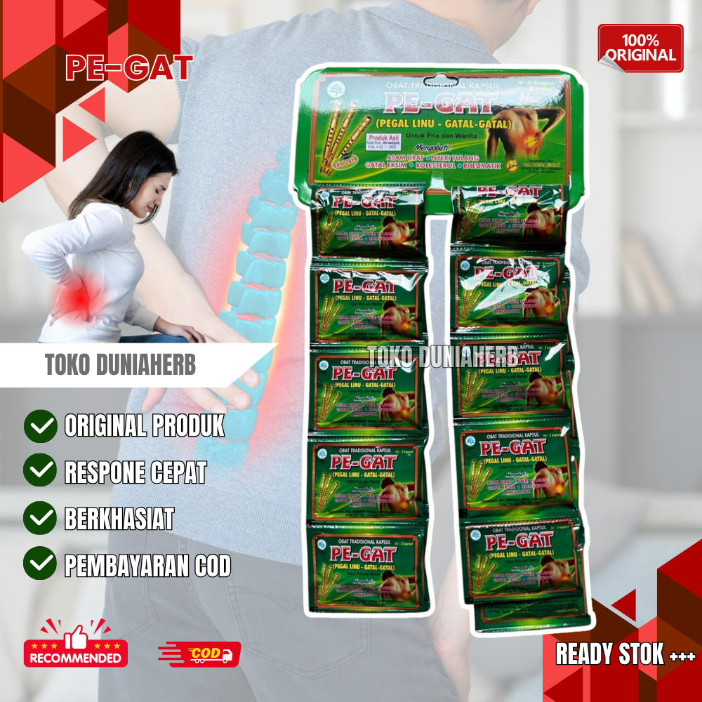 

Kapsul Pegal Linu Pegat Renceng 20 Sachet Original
