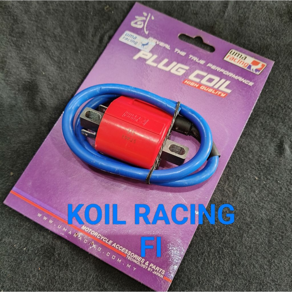 COIL RACING INJEKSI  UMA RACING UNIVERSAL COCOK SEMUA MOTOR INJEKSI COIL BUSI
