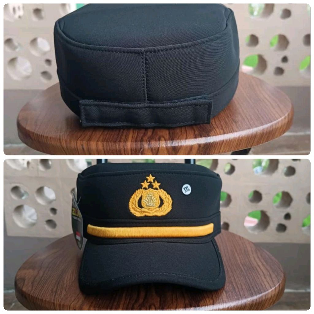 Pilkep Komando Pama Zona Army Militer Serang Field cap Fil cap Topi Lapangan Polri Tanpa Rell