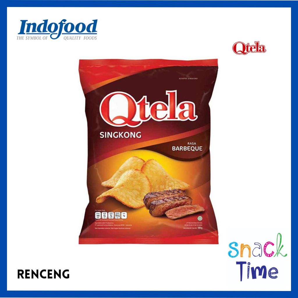 

Snack Indofood - Qtela Singkong Balado 23gr