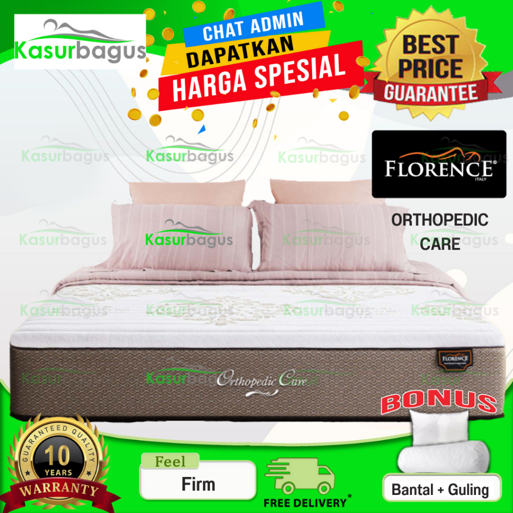 Florence Kasur Springbed Orthopedic Care - Kasur Saja 180x200