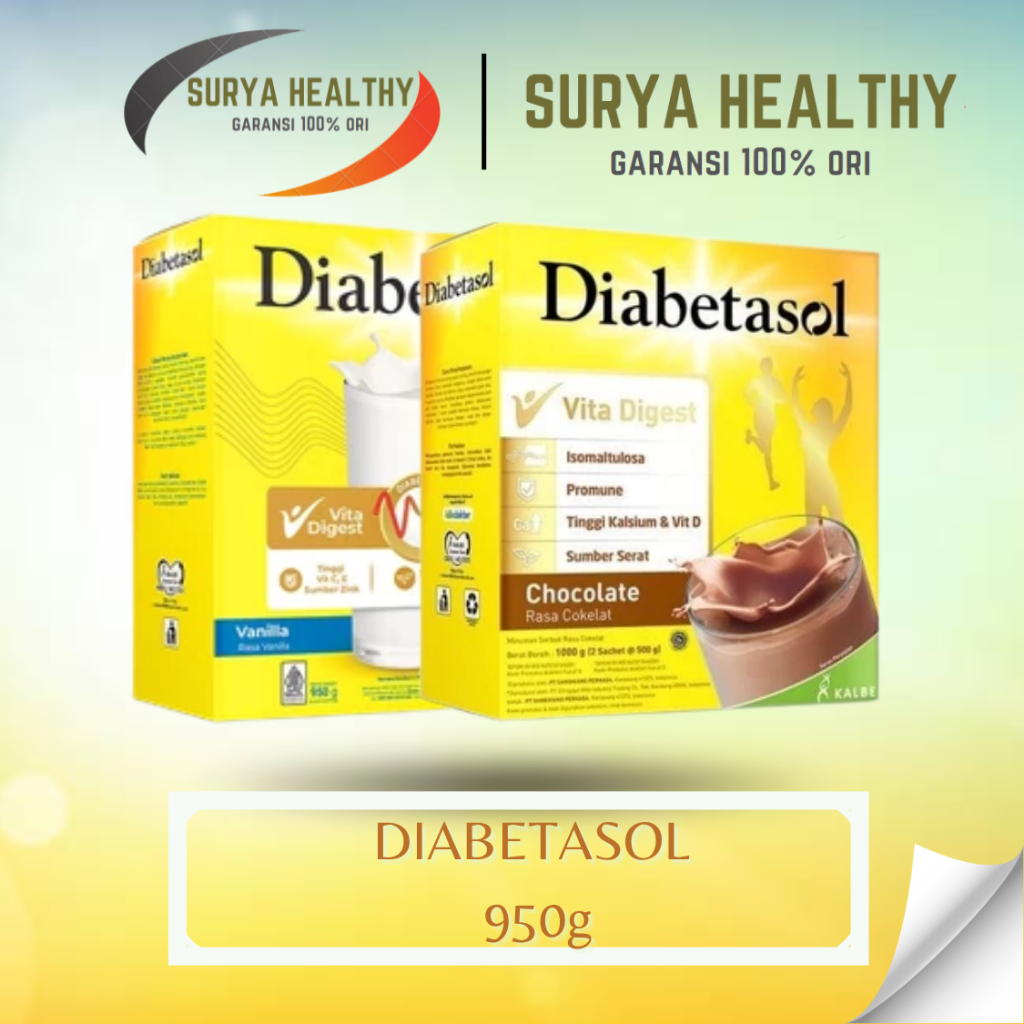 

DIABETASOL VANILA & CHOCO 950G