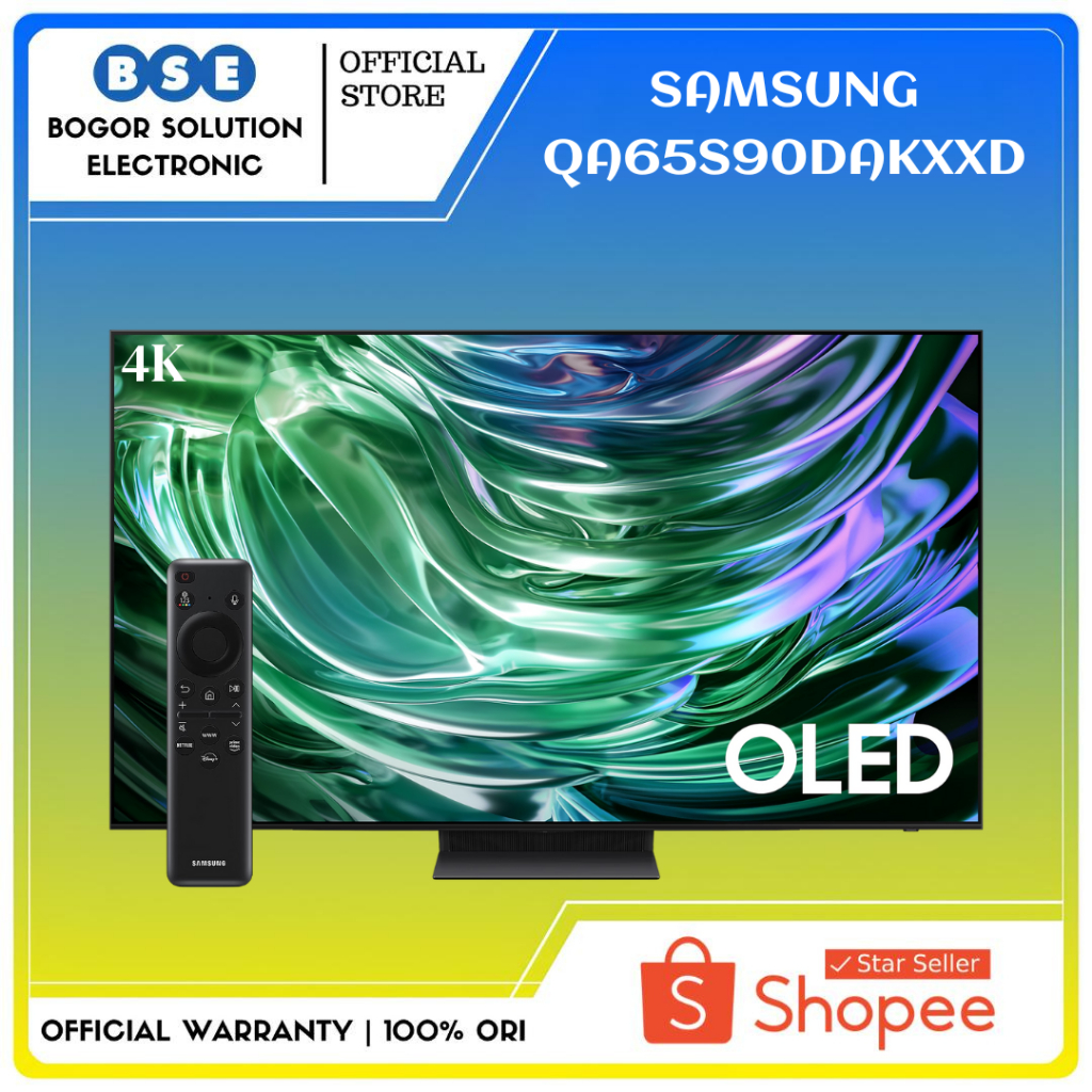 OLED TV Samsung 65S90D 4K Smart TV Samsung OLED 65 Inch S90D QA65S90D Oled Pengganti 65S90C