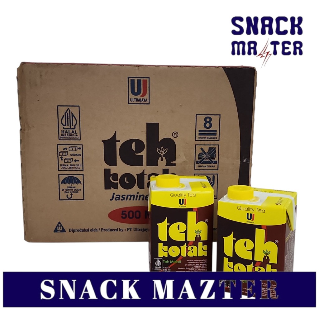 

Teh Kotak Jasmine Tea KARTON - Netto 500 ml x 12 pcs