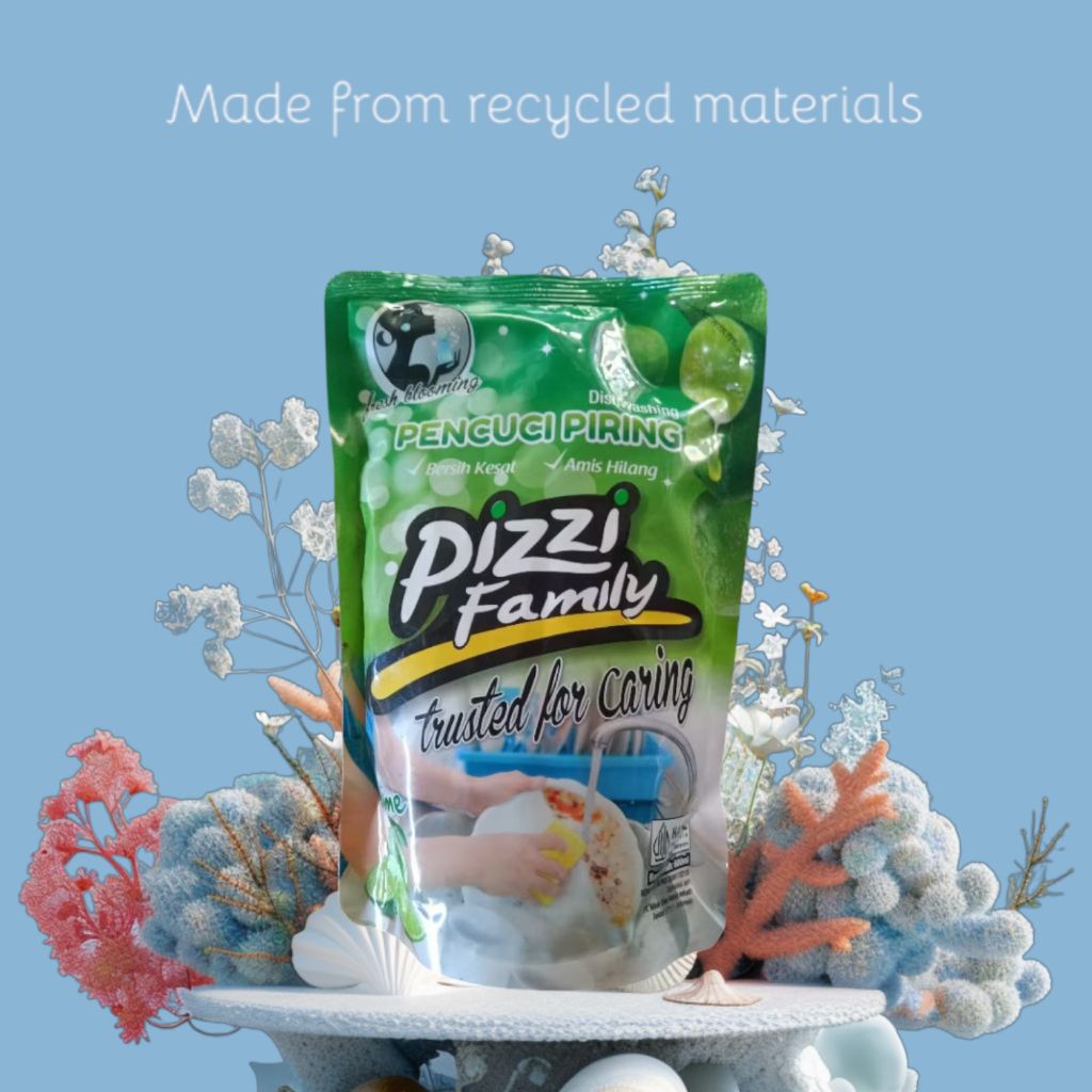 sabun pizzi cuci piring kemasan 600ml