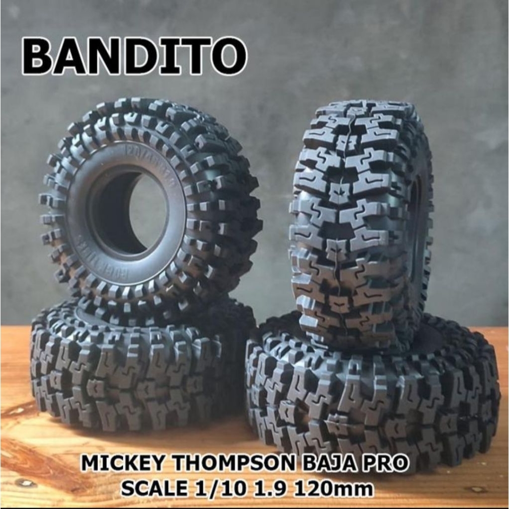 BANDITO Ban RC Adventure Mickey Thompson BAJA PRO 1.9 120mm