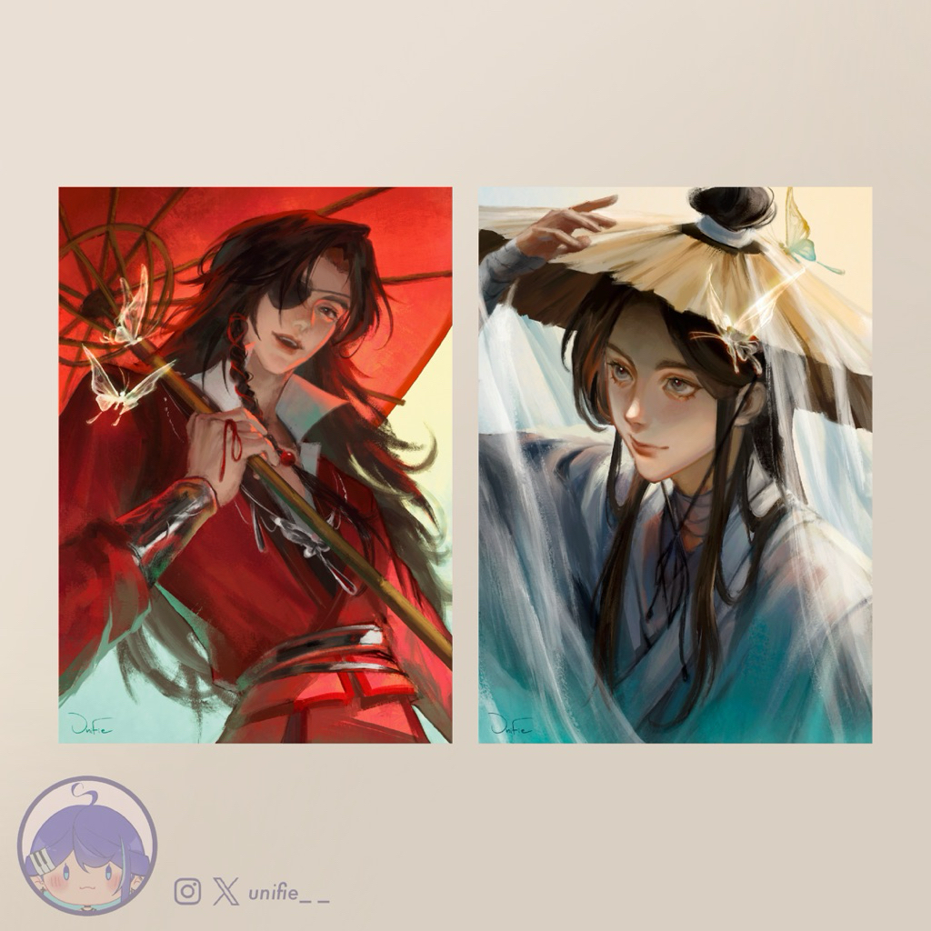 TGCF / Heaven’s Official Blessing - Hua Cheng & Xie Lian - Art Print