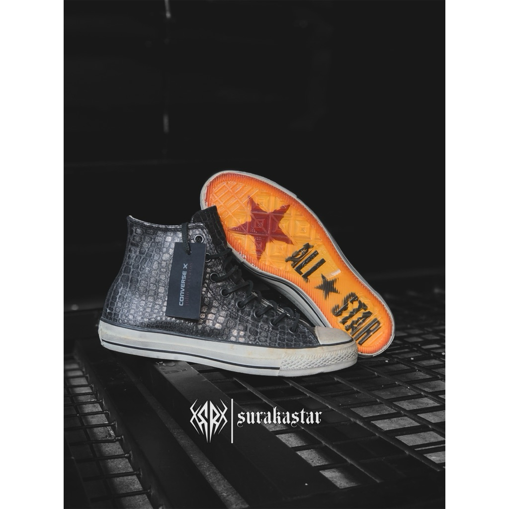 CONVERSE JOHN VARVATOS CROCK SKIN LEATHER