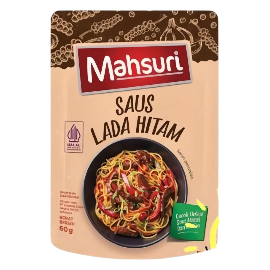 

Mahsuri Saus Asam Manis / Saus Lada Hitam Instan 60 gram