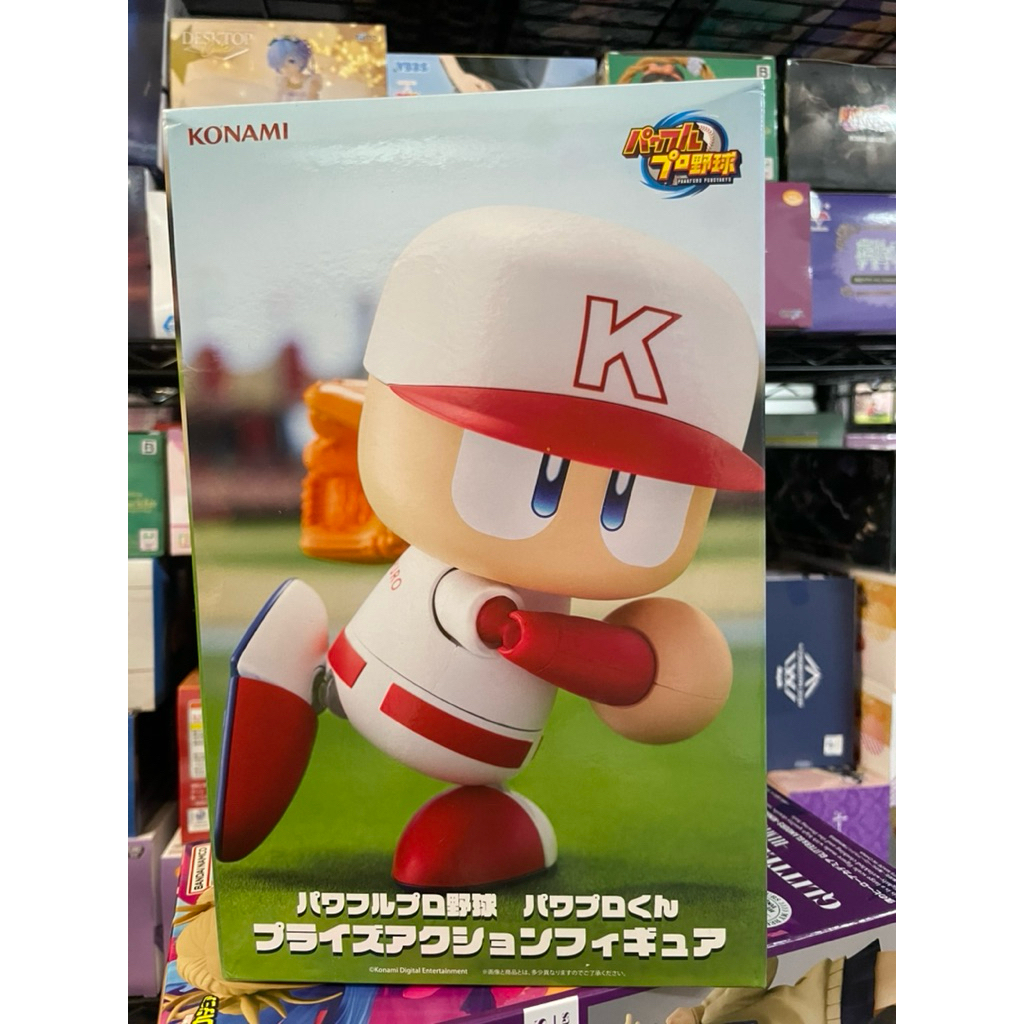 Gudang Barang Jepang Baseball Live Baseball-kun KONAMI Gambar Bisbol Angka Mainan anime merch kimets