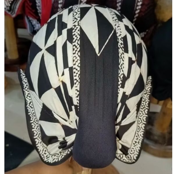 Blangkon Alusan Mataram Jogja, bisa di cuci, bisa di lipat, tanpa kertas, kopyah, peci, imamah insta